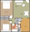 2 Bedroom 1 Bathroom